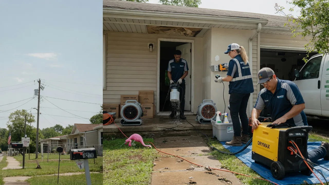 Storm Damage Water Removal in Roaring Springs, TX near me
